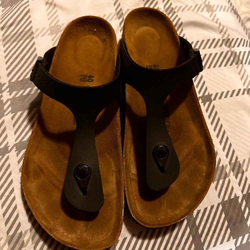 Birkenstock Brown Sandals with Classic Design